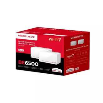 MERCUSYS Halo H37BE(2er-Pack) WiFi7 Mesh (BE6500, 2, 4GHz/5GHz, 2x2, 5GbELAN/WAN, 1xGbELAN/WAN) MERCUSYS Halo H37BE(2er-Pack) WiFi7 Mesh (BE6500, 2, 4GHz/5GHz, 2x2, 5GbELAN/WAN, 1xGbELAN/WAN)