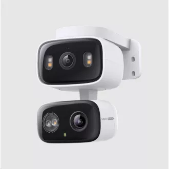TP-Link Tapo C246D Außen-/Außen-PTZ-Kamera (3MP, 2K 1296p, IR 12m, WiFi, micro SD-Karte)
