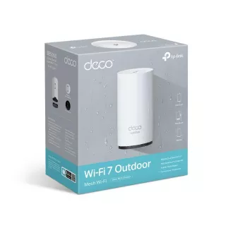 TP-Link Deco BE25-Outdoor(1-Pack) Outdoor WiFi7 Mesh (BE3600, 2, 4GHz/5GHz, 2x2, 5GbELAN/WAN, 2xPoE)