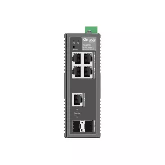 TP-Link OMADA Industrie-Switch IES206G (4xGbE, 1xGbE/SFPcombo, 1xSFP, DIN, IP40, lüfterlos)