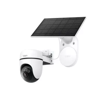 TP-Link Tapo C610 KIT Außenkamera, Solarpanel (3MP, 2K, 1296p, IR 10m, WiFi, micro SD Karte, IP65)