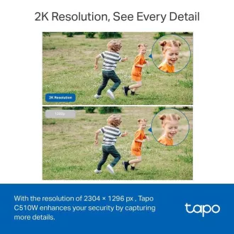 TP-Link Tapo C510W(2er-Pack) Outdoor-Außenkamera, (3MP, PTZ, 2K 1296p, WiFi, IR 30m, micro SD-Karte) TP-Link Tapo C510W(2er-Pack) Outdoor-Außenkamera, (3MP, PTZ, 2K 1296p, WiFi, IR 30m, micro SD-Karte)