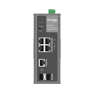 TP-Link OMADA Industrie-Switch IES206GPP (4xGbE, 1xGbE/SFPcombo, 1xSFP, 3xPoE , 1xPoE , 120W, DIN, IP40, lüfterlos) TP-Link OMADA Industrie-Switch IES206GPP (4xGbE, 1xGbE/SFPcombo, 1xSFP, 3xPoE , 1xPoE , 120W, DIN, IP40, lüfterlos)