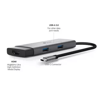 TP-Link UH5020C USB-C Hub 5in1 (2x USB3.2Gen1, 2xUSB-C3.2Gen1, 1xHDMI, PD 100W) TP-Link UH5020C USB-C Hub 5in1 (2x USB3.2Gen1, 2xUSB-C3.2Gen1, 1xHDMI, PD 100W)