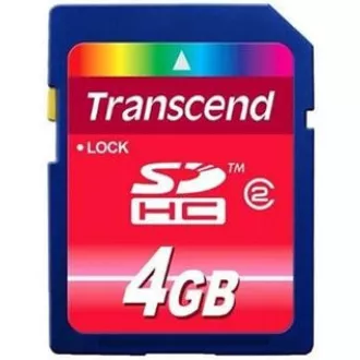 TRANSCEND SDHC-Karte 4GB Klasse 4