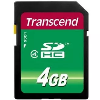 TRANSCEND SDHC-Karte 4GB Klasse 4