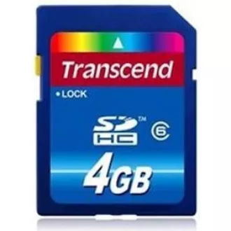 TRANSCEND SDHC-Karte 4GB Premium, Klasse 10