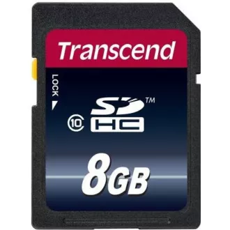 TRANSCEND SDHC-Karte 8GB Premium, Klasse 10