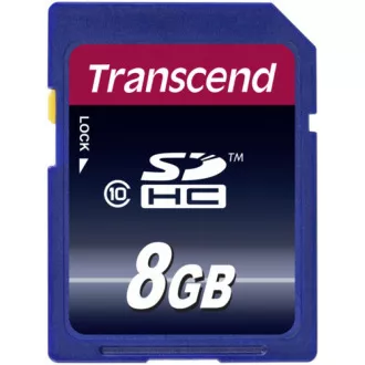 TRANSCEND SDHC-Karte 8GB Premium, Klasse 10
