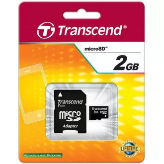 TRANSCEND MicroSD-Karte 2GB, ohne Adapter TRANSCEND MicroSD-Karte 2GB, ohne Adapter