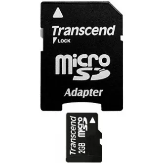 TRANSCEND MicroSD-Karte 2GB + Adapter TRANSCEND MicroSD-Karte 2GB + Adapter