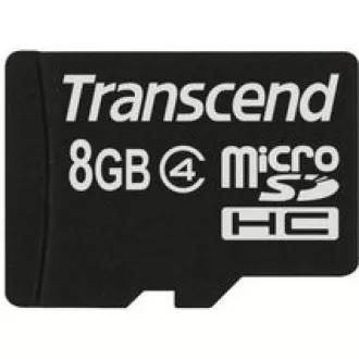 TRANSCEND MicroSDHC-Karte 8GB Klasse 4, ohne Adapter