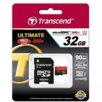 TRANSCEND MicroSDHC-Karte 32GB Klasse 10+ Adapter TRANSCEND MicroSDHC-Karte 32GB Klasse 10+ Adapter