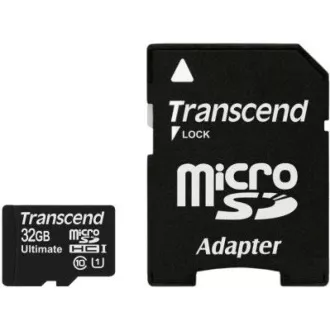 TRANSCEND MicroSDHC-Karte 32GB Klasse 10+ Adapter TRANSCEND MicroSDHC-Karte 32GB Klasse 10+ Adapter