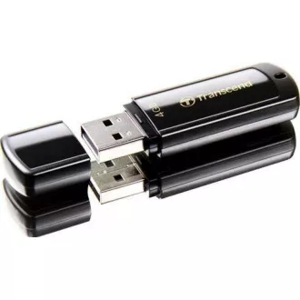 TRANSCEND Flash Disk 4GB JetFlash®350, USB 2.0 (R: 13 / B: 4 MB/s) schwarz