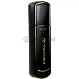 TRANSCEND Flash Disk 4GB JetFlash®350, USB 2.0 (R: 13 / B: 4 MB/s) schwarz TRANSCEND Flash Disk 4GB JetFlash®350, USB 2.0 (R: 13 / B: 4 MB/s) schwarz
