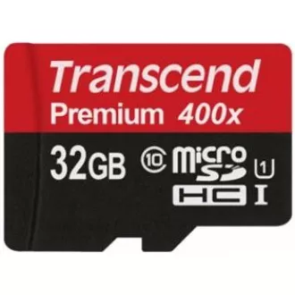 TRANSCEND MicroSDHC-Karte 32GB Premium, Klasse 10 UHS-I 300x, ohne Adapter