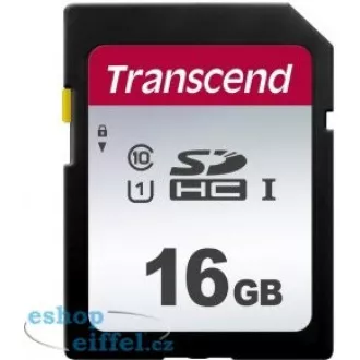 TRANSCEND SDHC-Karte 16GB 300S, UHS-I U1 (R: 95 / B: 45 MB/s) TRANSCEND SDHC-Karte 16GB 300S, UHS-I U1 (R: 95 / B: 45 MB/s)
