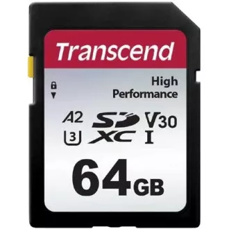 TRANSCEND SDXC-Karte 64GB 300S, UHS-I U3 V30 (R: 95 / B: 45 MB/s)