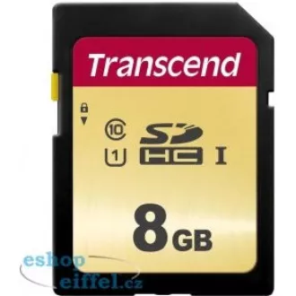 TRANSCEND SDHC-Karte 8GB 500S, UHS-I U1 (R: 95 / B: 60 MB/s) TRANSCEND SDHC-Karte 8GB 500S, UHS-I U1 (R: 95 / B: 60 MB/s)