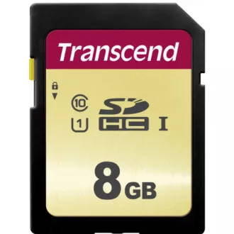 TRANSCEND SDHC-Karte 8GB 500S, UHS-I U1 (R: 95 / B: 60 MB/s) TRANSCEND SDHC-Karte 8GB 500S, UHS-I U1 (R: 95 / B: 60 MB/s)