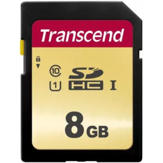 TRANSCEND SDHC-Karte 8GB 500S, UHS-I U1 (R: 95 / B: 60 MB/s) TRANSCEND SDHC-Karte 8GB 500S, UHS-I U1 (R: 95 / B: 60 MB/s)