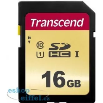 TRANSCEND SDHC-Karte 16GB 500S, UHS-I U1 (R: 95 / B: 60 MB/s)
