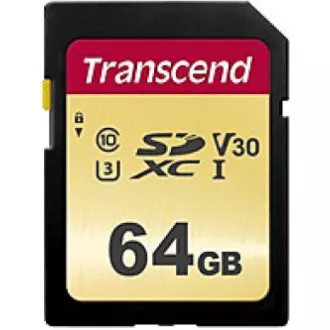 TRANSCEND SDXC-Karte 64GB 500S, UHS-I U3 V30 (R: 95 / B: 60 MB/s) TRANSCEND SDXC-Karte 64GB 500S, UHS-I U3 V30 (R: 95 / B: 60 MB/s)