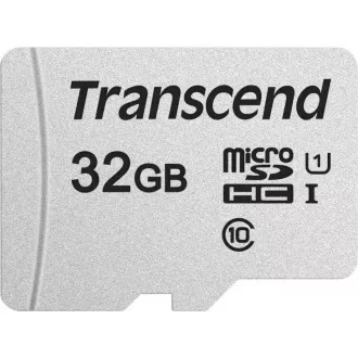 TRANSCEND MicroSDHC-Karte 32GB 300S, UHS-I U1 + Adapter
