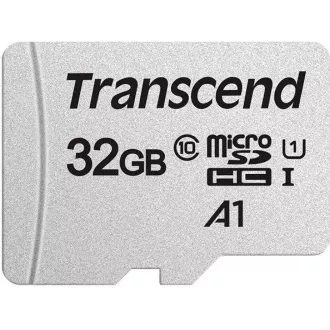 TRANSCEND MicroSDHC-Karte 32GB 300S, UHS-I U1 + Adapter