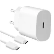 Samsung Power Charger EP-TA800EWE   Kabel EP-DA905BWE USB-C, 25W, Weiß, (lose)