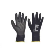 BUNTING BLACK Nylon-Handschuhe. PU Handfläche 7