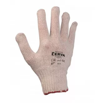 SCOTER Handschuhe mit rotem PVC beschichtet 8
