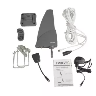 EVOLVEO Shark, aktive Außenantenne DAB /DVB-T2, LTE, 4G, 5G Filter EVOLVEO Shark, aktive Außenantenne DAB /DVB-T2, LTE, 4G, 5G Filter