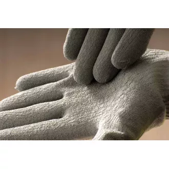DIPPER Handschuhe Dipper. aus grauem Latex - 10
