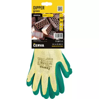 DIPPER Handschuhe Blister grau 8