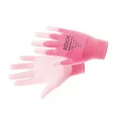 PRETTY PINK Handschuh Nylon PU für rosa 8