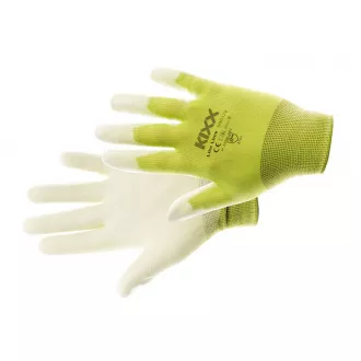 LIKE LIME Handschuheenylon PU Palmgrün 7