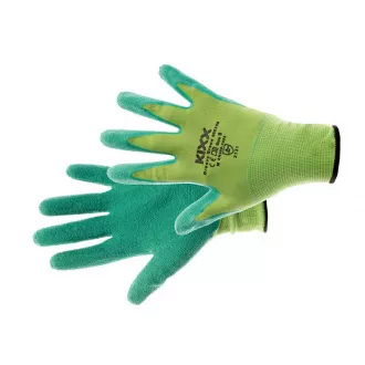 GROOVY GREEN Handschuhe Nylon-Latex grün 9
