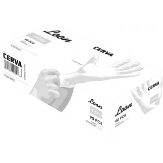 LOON gepuderte einzelne Latexhandschuhe 100 Stück - S LOON gepuderte einzelne Latexhandschuhe 100 Stück - S
