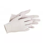 LOON gepuderte einzelne Latexhandschuhe 100 Stück - L