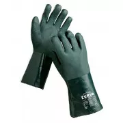 PETREL Handschuhe ganz in Grün. PVC - 10