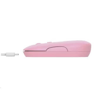 TRUST Maus PUCK, kabellos, USB, pink TRUST Maus PUCK, kabellos, USB, pink