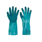 IMMER Nitril-Handschuhe, chemikalienbeständig, schnittfest, grün, Größe 8