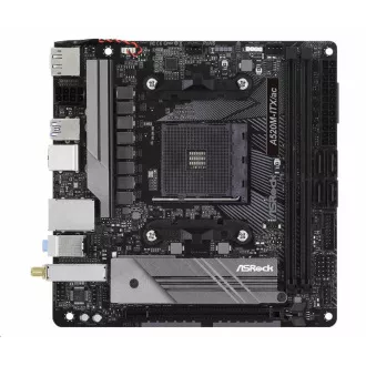 ASRock MB Sc AM4 A520M-ITX/AC, AMD A520, 2xDDR4, HDMI, DP - Unverpackt ASRock MB Sc AM4 A520M-ITX/AC, AMD A520, 2xDDR4, HDMI, DP - Unverpackt