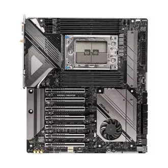 ASRock MB Sc sWRX8 WRX80 Creator R2.0, AMD WRX8, 8xDDR4, 1xVGA, WiFi, eATX ASRock MB Sc sWRX8 WRX80 Creator R2.0, AMD WRX8, 8xDDR4, 1xVGA, WiFi, eATX