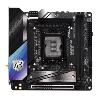ASRock MB Sc LGA1851 Z890I NOVA WIFI, Intel Z890, 2xDDR5, 1xHDMI, 2xThunderbolt, WI-FI, mITX ASRock MB Sc LGA1851 Z890I NOVA WIFI, Intel Z890, 2xDDR5, 1xHDMI, 2xThunderbolt, WI-FI, mITX