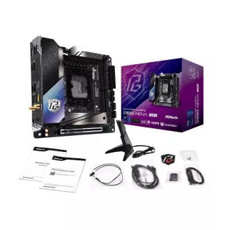 ASRock MB Sc LGA1851 Z890I NOVA WIFI, Intel Z890, 2xDDR5, 1xHDMI, 2xThunderbolt, WI-FI, mITX ASRock MB Sc LGA1851 Z890I NOVA WIFI, Intel Z890, 2xDDR5, 1xHDMI, 2xThunderbolt, WI-FI, mITX