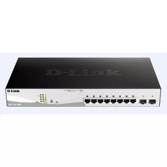 D-Link DGS-1210-10MP 10-port Gigabit Smart PoE Switch, 8x GbE PoE , 2x SFP, PoE 130W, lüfterlos D-Link DGS-1210-10MP 10-port Gigabit Smart PoE Switch, 8x GbE PoE , 2x SFP, PoE 130W, lüfterlos