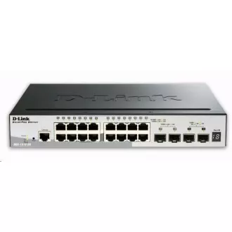 D-Link DGS-1510-20 20-Port Gigabit Stackable SmartPro Switch, 16x Gigabit RJ45, 2x 10G SFP Anschluss, 2x SFP Anschluss D-Link DGS-1510-20 20-Port Gigabit Stackable SmartPro Switch, 16x Gigabit RJ45, 2x 10G SFP Anschluss, 2x SFP Anschluss
